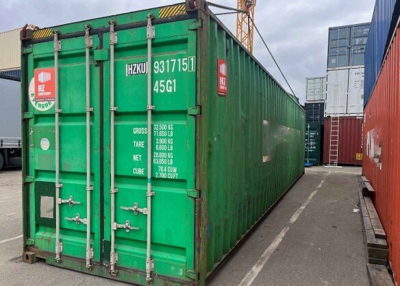 Shipping Container 40 HC used CW