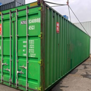 Large 40 foot high cube container