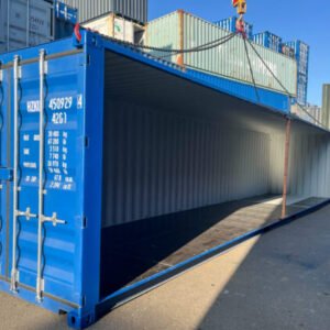 40FT container + cut-outs for side walls, HZKU 450 929-4