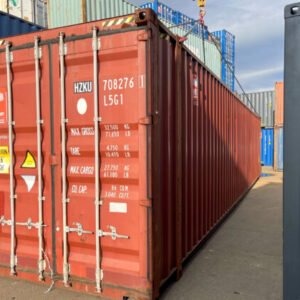 Oversized container 45′ high cube cargo container