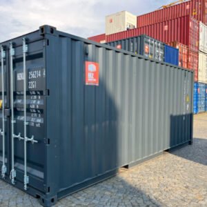 Anthracite Oneway shipping container 20'