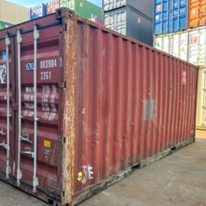 Discarded container size 20ft AS IS 5, HZKU 003 904-1
