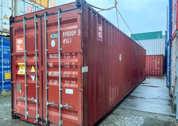 Used 12-metre container brand CSC